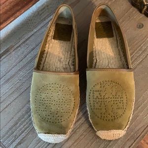 Tory Burch Slip on Espadrilles